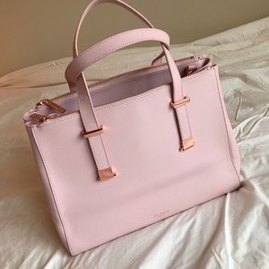 Ted Baker London Tote Pale Pink Leather Satchel